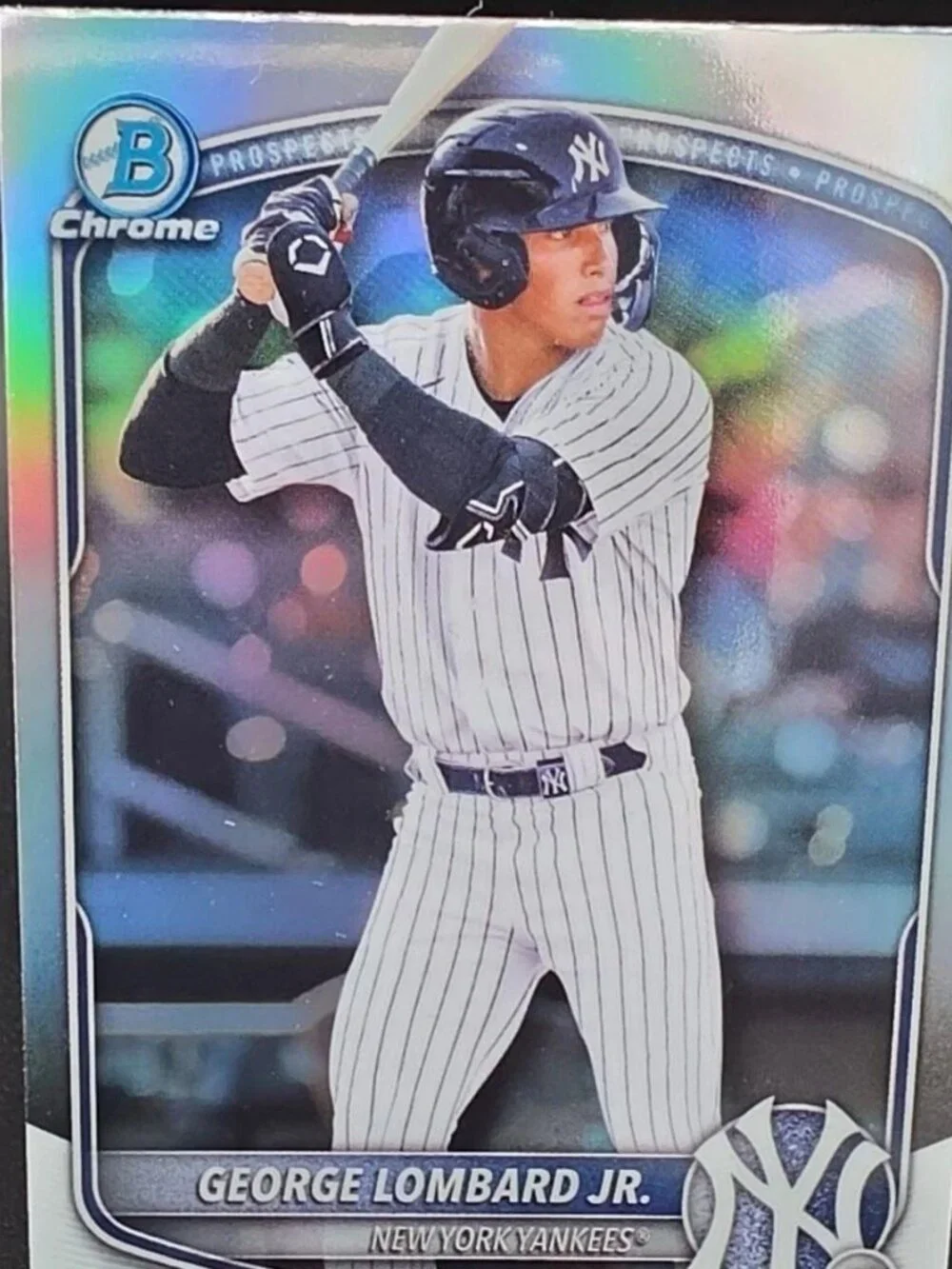 2025 Bowman Draft - Chrome George Lombard Jr. #BDC -43 Refractor (RC)